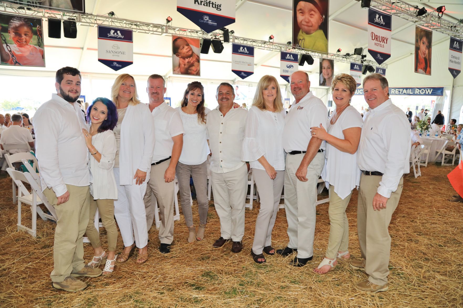 Justin and Kate Blackford, Tammy and Robert Tripp, Julie and Nick Weiland, Laura and Tom Kraus, Donna and Bill Kaufmann